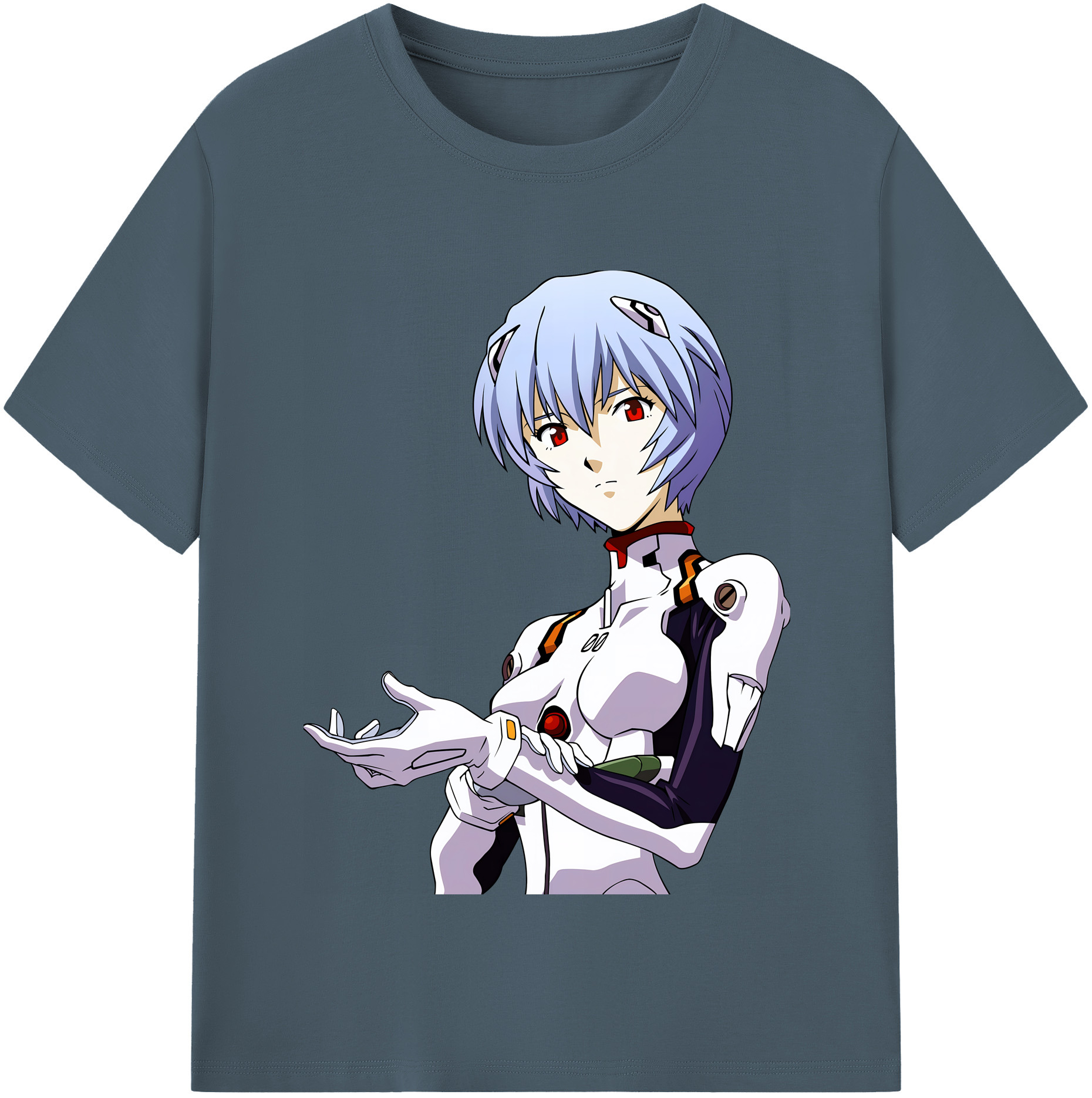 （画像用） EVA 新世紀エヴァンゲリオン 綿100％半袖Tシャツ（フロントプリント）